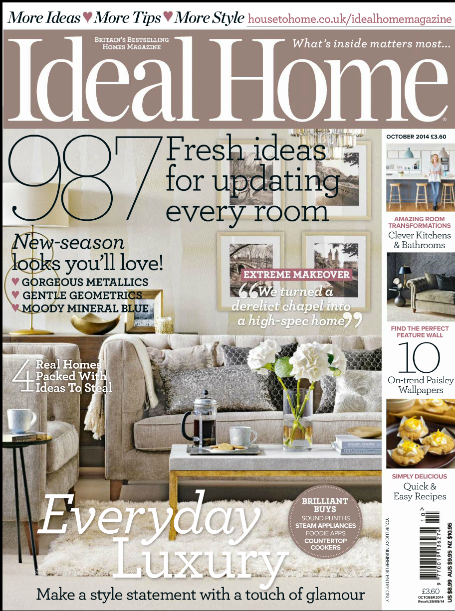 In the Press – Kitchen diner featured in October’s Ideal Home magazine.