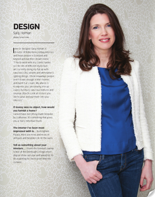 Sally-Homan-ion-interview Robertson Lindsay interior designer edinburgh